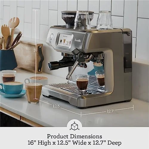 Breville Barista Touch Espresso Machine, 67 fluid ounces, Brushed Stainless Steel, BES880BSS - Image 8