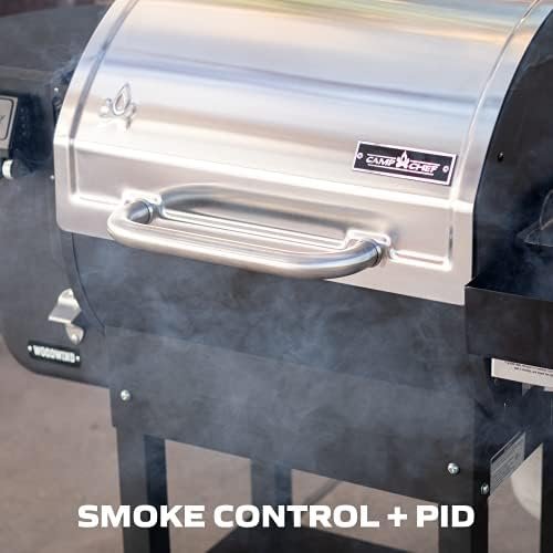 Camp Chef 36 in. WiFi Woodwind Pellet Grill & Smoker with Sidekick (PG14) - WiFi & Bluetooth Connectivity - Image 4