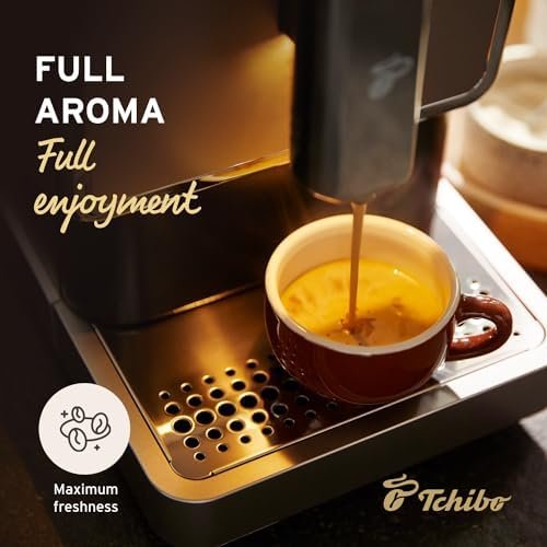 Tchibo Single Serve Coffee Maker - Automatic Espresso Coffee Machine - Built-in Grinder, No Coffee Pods Needed - Image 5