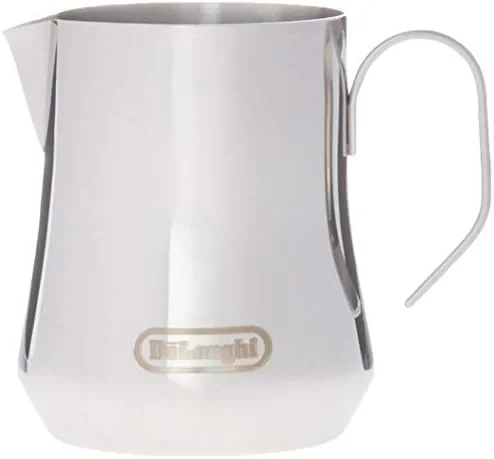 De'Longhi Dinamica Automatic Coffee & Espresso Machine TrueBrew, Burr Grinder + Descaling Solution, Cleaning Brush & Bean Shaped Icecube Tray, White & Milk Frothing Jug, 12 oz, Stainless Steel - Image 7