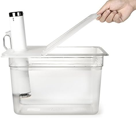EVERIE Sous Vide Container 12 Quart with Hinge Lid and Sous Vide Rack Compatible with Breville Joule - Image 4