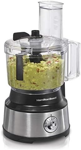 Hamilton Beach Food Processor & Vegetable Chopper, 10 Cups - Bowl Scraper, Stainless Steel & Electric Vegetable Chopper & Mini Food Processor, 3-Cup, 350 Watts, Black (72850) - Image 3