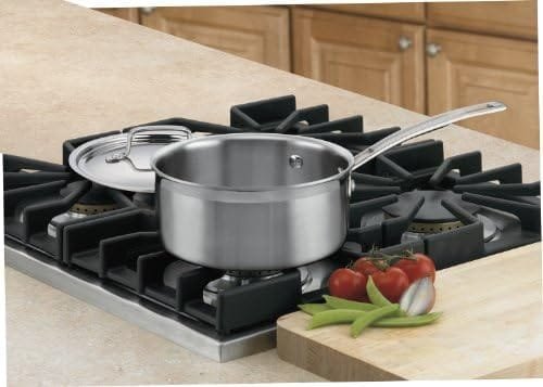 Cuisinart MultiClad Pro Stainless Steel 2-Quart Saucepan with Cover & MCP194-20N MultiClad Pro Stainless Steel 4-Quart Saucepan with Cover - Image 4