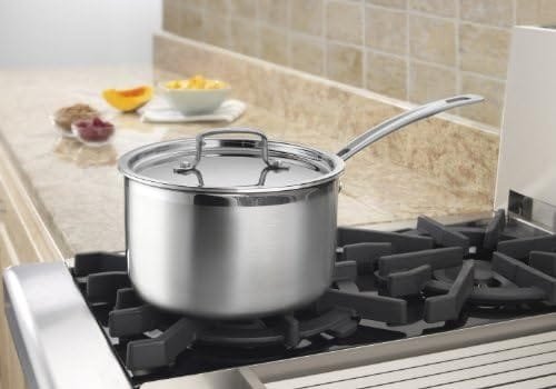 Cuisinart MultiClad Pro Stainless Steel 2-Quart Saucepan with Cover & MCP194-20N MultiClad Pro Stainless Steel 4-Quart Saucepan with Cover - Image 6