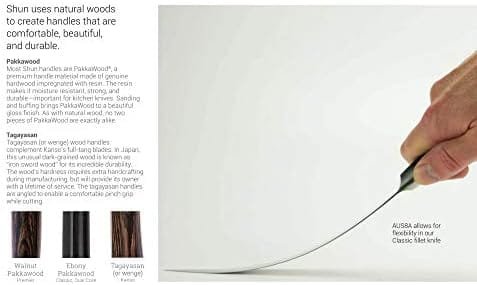 Shun Cutlery Classic Professional Asian Cook's Knife 7”, Gyuto-Style, Ideal For All-Around Food Preparation, Authentic, Handcrafted Japanese Knife - Image 13