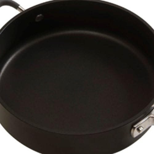 Anolon Advanced Hard Anodized Nonstick Saute Fry Pan with Helper Handle, 5 Quart, Gray - Image 13