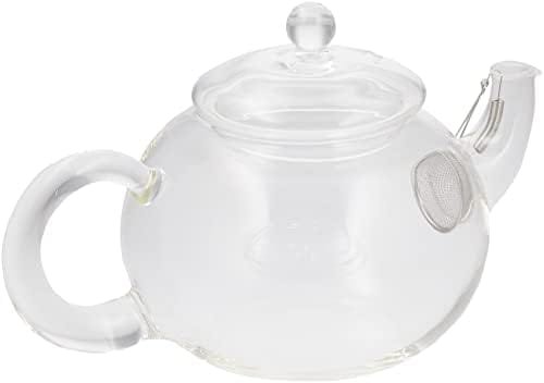 Hario Leaf Glass Jumping Tea Pot, 800ml, Clear - New Model - Image 3