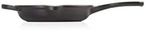 Le Creuset Enameled Cast Iron Signature Iron Handle Skillet, 6.33" (1/2 qt.), Licorice - Image 4