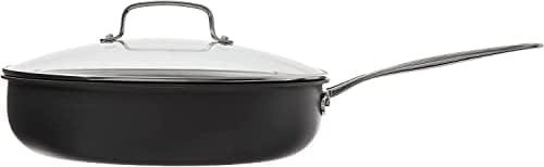 Cuisinart 12-Inch Deep Fry Pan w/Cover, Chef's Classic Nonstick Hard Anodized Collection, 622-30DFP1 - Image 8