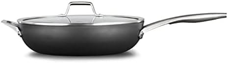 Calphalon Premier Hard-Anodized Nonstick 13-Inch Deep Skillet with Lid - Image 2