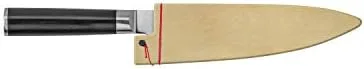 Shun Saya Sheath, Universal Fit for Chef and Santoku Knives, 7-8 Inch, Beech Wood, - Image 3