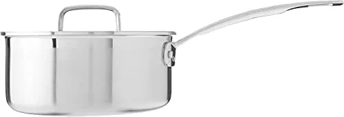 Cuisinart Saucepan with Cover, Triple Ply 2-Quart Skillet, Multiclad Pro, MCP19-18N - Image 3