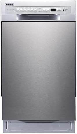EdgeStar BIDW1802SS 18 Inch Wide 8 Place Setting Built-In Dishwasher - Image 2