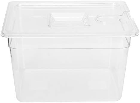 Foldable Collapsible Sous Vide Container, Sous Vide Container With Lid, Hinge With Calibration Marks Reliable 11L for Home Cooking Food Cooker - Image 2
