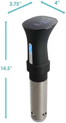 MegaChef Immersion Circulation Precision Sous-Vide Cooker With Digital Touchscreen Display - Image 4