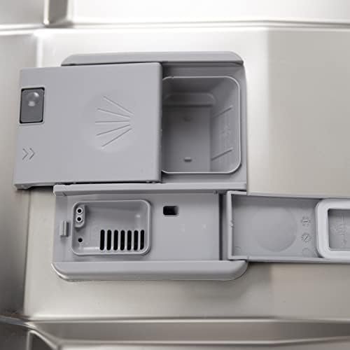 Magic Clean MCDW24WI Dishwasher 24-Inch Built in with 3 Wash Options and Automatic Cycles, Stainless Steel Construction with Electronic Control LED Display, Low Noise Rating, White - Image 9