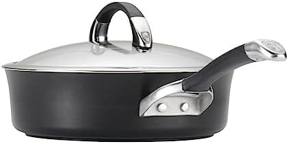 Circulon Symmetry Hard Anodized Nonstick Cookware Pots and Pans Set, 11-Piece, Black - Image 11