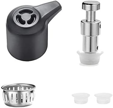 Steam Release Handle, Float Valve Compatible with Instant Pot Duo/Duo Plus 3, 6 Qt - Also Including Replacements Parts of Float Valve Gaskets and Anti-Block Shield - Image 2