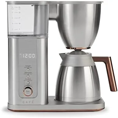 Café Specialty Drip Coffee Maker | 10-Cup Insulated Thermal Carafe | WiFi Enabled Voice-to-Brew Technology | Smart Home Kitchen Essientials | SCA Certified, Barista-Quality Brew | Stainless Steel (Renewed) - Image 2