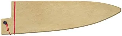 Shun Saya Sheath, Universal Fit for Chef and Santoku Knives, 7-8 Inch, Beech Wood, - Image 2