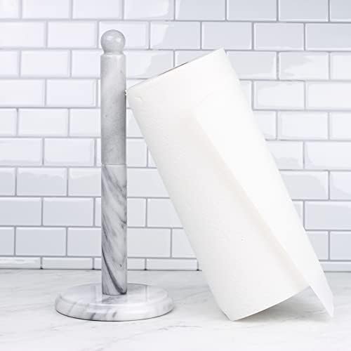 RSVP International Kitchen Collection Countertop Paper Towel Holder, Marble 5.13 x 12.75 - Image 3
