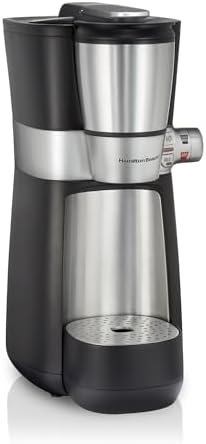 Hamilton Beach Convenient Craft Rapid Cold Brew & Hot Coffee Maker, Single Serve Ground Coffee Brewer, 16 oz. capacity, Black, 42501 - Image 4