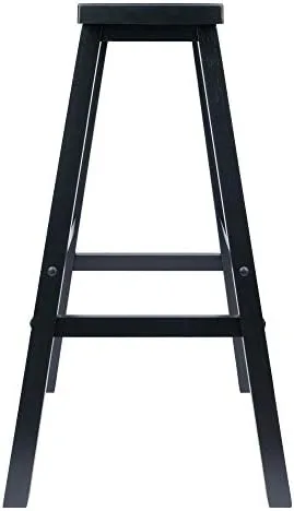Winsome Satori Stool, 29", Black - Image 4