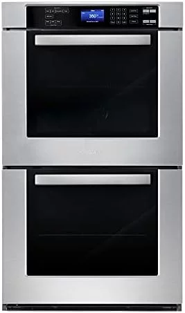 COSMO COS-30EDWC 30 in. Electric Double Wall Oven with 5 cu. ft. Capacity, Turbo True European Convection, 7 Cooking Modes, Self-Cleaning in Stainless Steel - Image 2