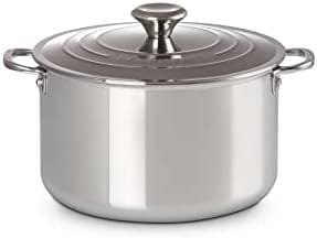 Le Creuset Tri-Ply Stainless Steel 7 Quart Stockpot - Image 3