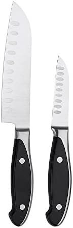 HENCKELS Forged Synergy Asian Knife Set, 2-piece, Black/Stainless Steel - Image 2