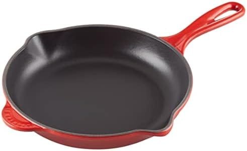 Le Creuset Classic Cast Iron Handle Skillet, 9", Cerise - Image 2