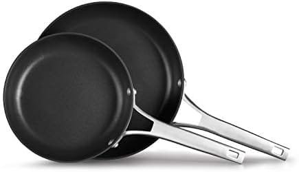Calphalon Premier Hard-Anodized Nonstick 10-Inch and 12-Inch Fry Pan Combo - Image 2