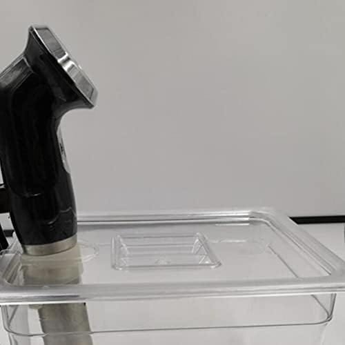 Hemoton 6L Sous Vide Container with Lid Food Storage Container Sleeve Slow Cooker Box Storage Case for Home Kitchen Transparent - Image 3