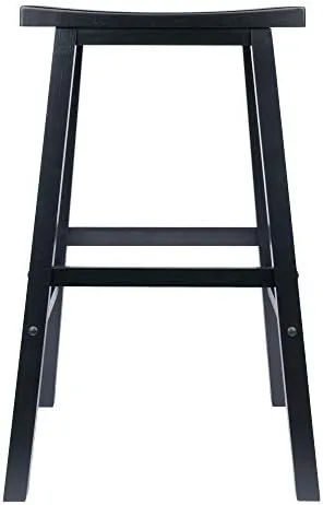 Winsome Satori Stool, 29", Black - Image 3