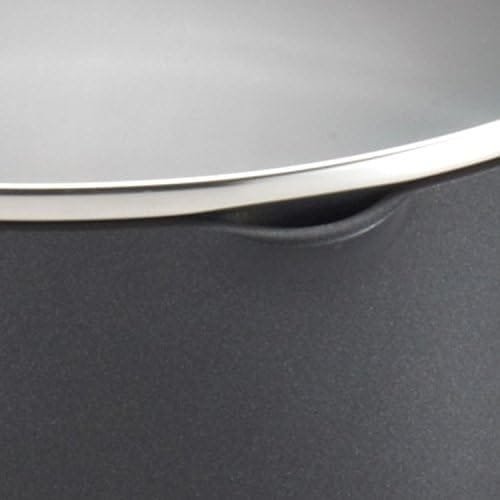 Anolon Advanced Hard Anodized Nonstick Saute Pan / Frying Pan / Fry Pan with helper handle - 4 Quart, Gray - Image 5