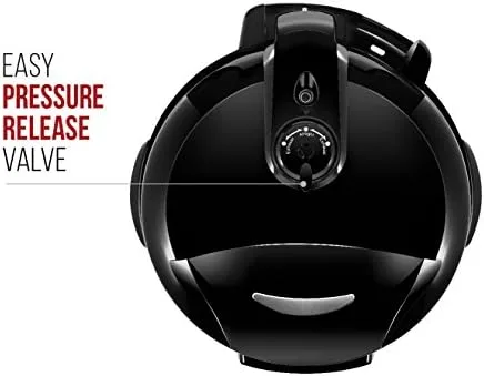 Chefman 2.5 Qt. Electric Multicooker, 9-in-1 Programmable Pressure Cooker, Prepare Dishes in an Instant, Aluminum Pot Multifunctional Slow Cooker, Rice Cooker/Steamer, Sauté, Soup Maker - Image 7