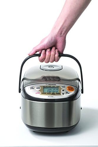 Zojirushi NS-LHC05 Micom Rice Cooker & Warmer, Stainless Dark Brown - Image 3
