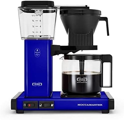 Technivorm Moccamaster 53946 KBGV Select 10-Cup Coffee Maker, Royal Blue, 40 ounce, 1.25l… - Image 2