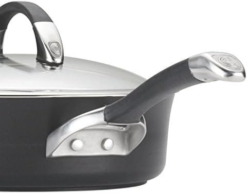 Circulon Symmetry Hard Anodized Nonstick Cookware Pots and Pans Set, 11-Piece, Black - Image 25