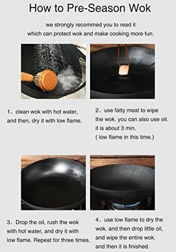 Cyrder Stainless Steel Wok with Lid, Nonstick Skillet/Saucepan, 18/8 Food Grade steel, Hybrid Hex Tech, Induction Cooker Compatible, Easy Clean/Wear-resistance/Dishwasher safe, 12.5inch - Image 9