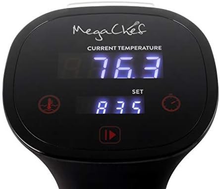 MegaChef Immersion Circulation Precision Sous-Vide Cooker With Digital Touchscreen Display - Image 9