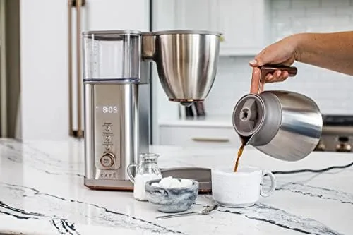 Café Specialty Drip Coffee Maker | 10-Cup Insulated Thermal Carafe | WiFi Enabled Voice-to-Brew Technology | Smart Home Kitchen Essientials | SCA Certified, Barista-Quality Brew | Stainless Steel (Renewed) - Image 7
