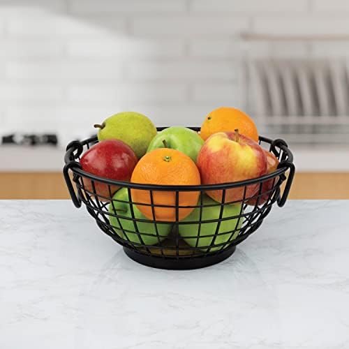 Spectrum Madison Fruit Bowl for Storage and Display of Fruit, Vegetables, Produce on Kitchen Counter, Dining Room Table - Image 6