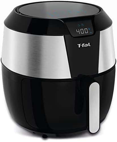T-fal Easy Fry XXL Air Fryer & Grill Combo with One-Touch Screen, 8 Preset Programs, 5.9 quarts, Black & Stainless Steel - Image 4