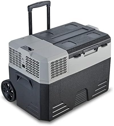 cho POWER SPORTS Portable Freezer Cooler AC/DC Compressor Refrigerator Fridge Trolley Wheels for Truck RV Boat Party Picnic Camping (42 Liter) - Image 2