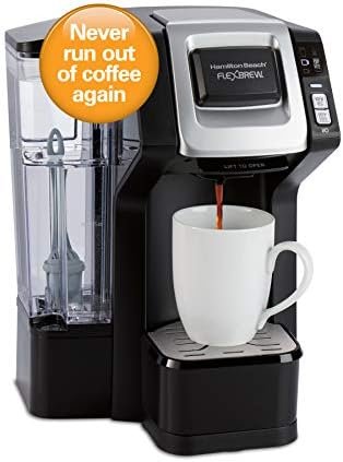 Hamilton Beach 49968 FlexBrew Connected Single Cup Coffee Maker with Amazon Dash Auto Replenishment for Coffee Pods 40oz - Image 2