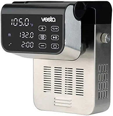 Sous Vide Precision Cooker by Vesta Precision - Imersa Expert | Powerful Pump Design | Accurate, Stable Temperature Control | Wi-Fi App Control | Touch Panel | 50 Liters | 1500 Watts - Image 2