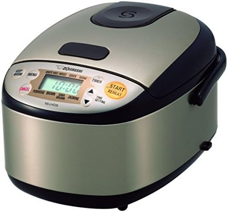 Zojirushi NS-LHC05 Micom Rice Cooker & Warmer, Stainless Dark Brown - Image 2