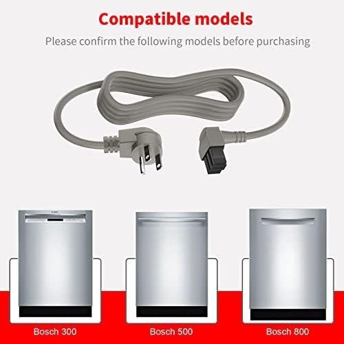 MEROM Plug Power Cord Compatible with BOSCH 00752018 Dishwasher Junction Box Kit For all 300 500 800 Series Replacement proprietary AC Charger Cable - Image 3