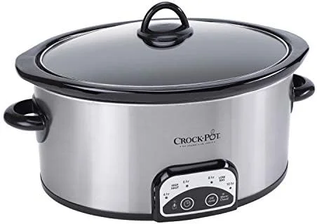 Crock-Pot 4-Quart Smart-Pot Programmable Slow Cooker, Silver - Image 2